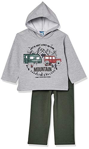 Conjunto de Moletom Felpado, WRK, 02 MESCLA