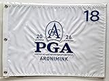 2026 Pga Championship Flag Aronimink golf white embroidered pin flag new