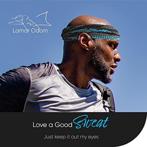 Millenti Cooling Neck Gaiter Fashion Headband - 12 Ways To Wear, Sun Protection Compression Headwear Wrap that Cools When Wet4