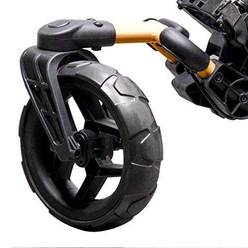 Rovic Model RV1S Swivel | 3-Wheel Golf Push Cart Peach - Thumbnail 6