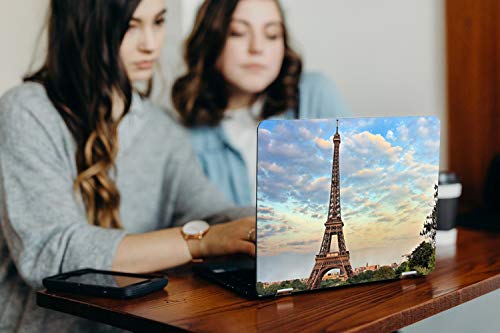 Image of Galaxsia Love Paris Vinyl Laptop Skin /Sticker /Cover /Decal Compatible for Any 15 to 15.6 Inches Laptop (Hp /Dell /Sony /Acer /Lenovo /Asus. Etc) Or Notebook.