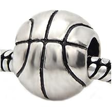 Cherityne Basketball Charm Bead for Bracelets