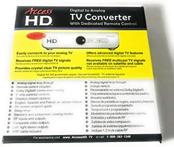 Access HD TV Converter Model DTA1020A D