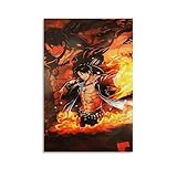 BJHIHSX Anime Role Portgas D.ace Group Photos Arte Mural Impresión de Imagen Moderna Decoración de Habitación Familiar 12 x 18 Pulgadas (30 x 45 cm)