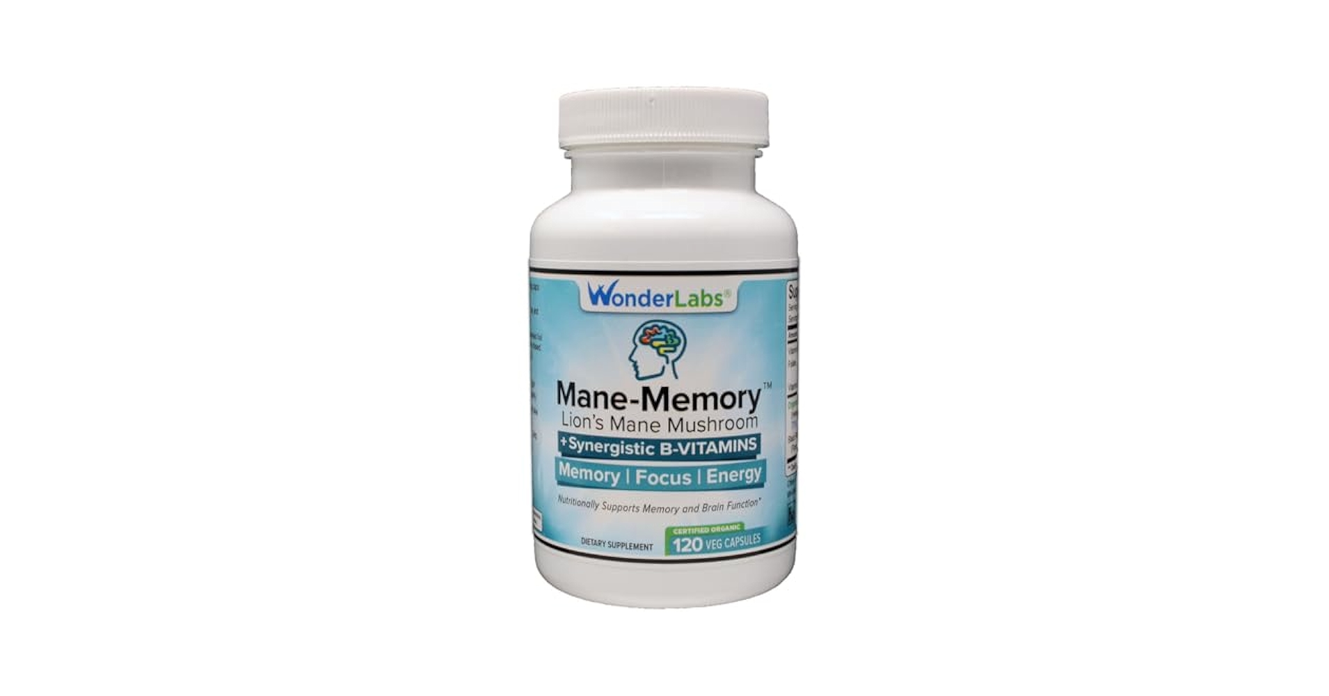 Amazon.com: Wonder Laboratories Lions Mane Mushroom 1100mg