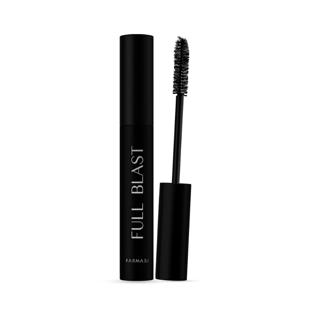 Farmasi Full Blast Mascara, Volumizing, Lengthening & Curl, Ultra Black