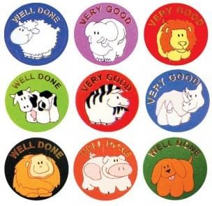 108 Animal Reward Stickers