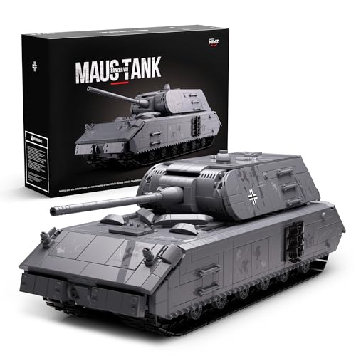 Nifeliz VIII Maus Panzer Modell Bauspielzeugset, WW2 Militär...