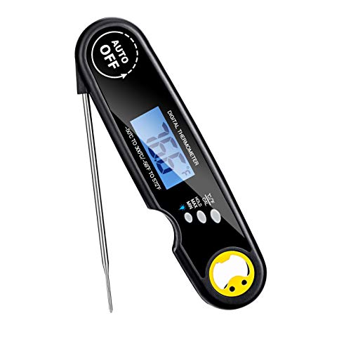 Best Cyber Monday ๐ฅ Meat Thermometer Instant Read Digital for Grilling with Backlight Function for Outdoor Cooking and BBQ Best Cyber Monday ๐ฅ Meat Thermometer Instant Read Digital for Grilling with Backlight Function for Outdoor Cooking and BBQ
