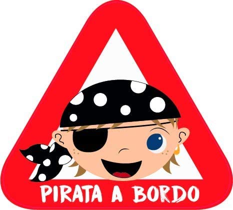 Adesivo Bebe a bordo per l'auto. Adesivi in vinile...