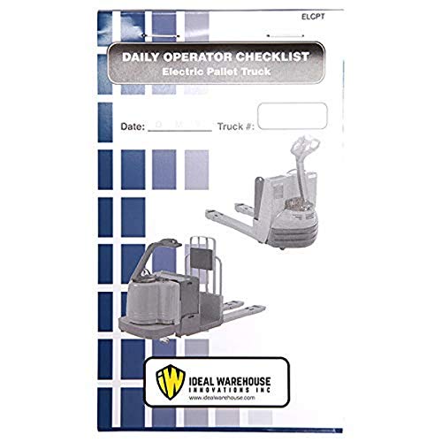 Replacement Checklist Caddy for Electric Pallet Truck