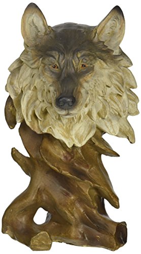 StealStreet SS-UG-PY-268 Wolf Bust Decoration Figurine