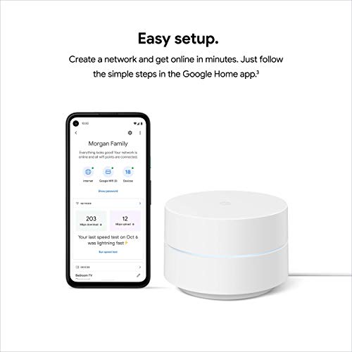 Google Wifi - Mesh Wifi System - Wifi Router Replacement - 3 Pack (Renewed) #TOP4