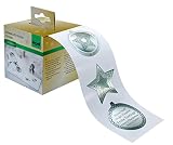 stickers navideños para whatsapp Las pegatinas son fáciles de despegar del rollo.
