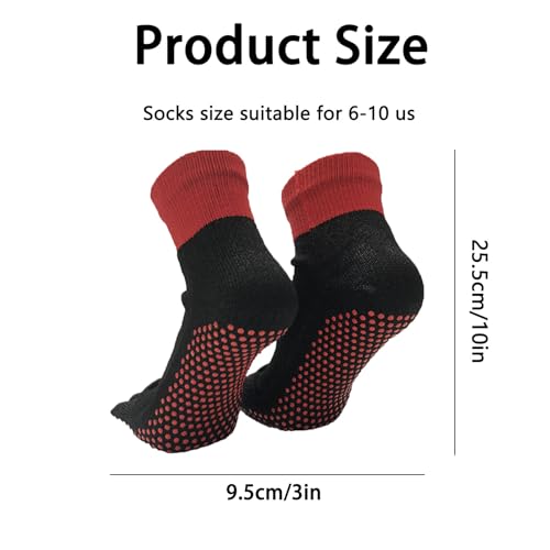 DDRIC Barefoot Socks, Barefoot Socks Men, Non Slip Breathable Toe Sock for Enjoy Outdoors2