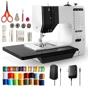 Electric Sewing Machine, 38 Stitch Patterns, Easy For Beginners To Use, Fast Sewing Machine, Portable Electric Sewing Machine With Extension Table