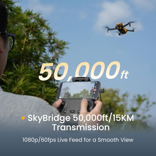 skyrover x1 fly more combo drone with camera 4k for adults 8k photo under 249g 50000ft transmission 96-min flight time with 3 batteries