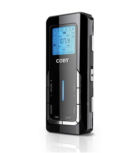 Snapklik.com : Coby CX90BLK Digital Pocket AM/FM Radio