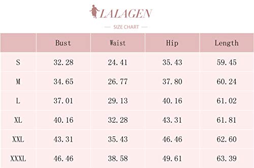 image for LALAGEN Women's Floral Lace Long Sleeve Off Shoulder Wedding Mermaid D