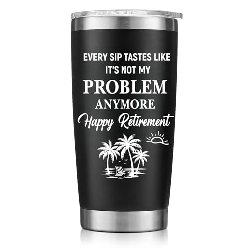 MJZAKEFR Retirement Gift for Woman Men 2026-20 Oz Tumbler-Coworker Leaving,Goodbye, Going Away, Farewell, Retired Gifts for Coworkers, Friends