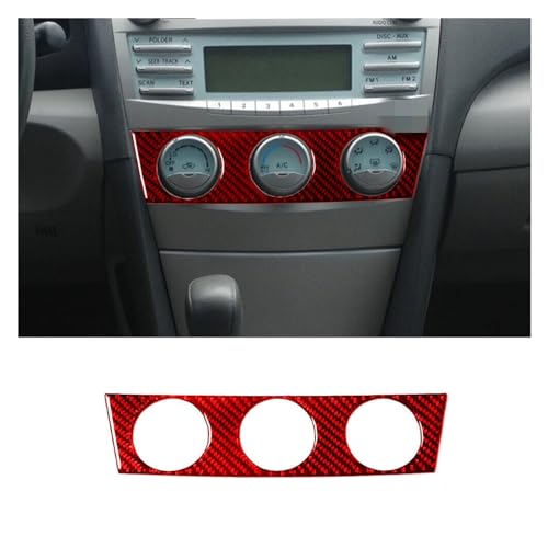 Moulures intérieures de climatisation manuelle Camry 2007 2008 2009 2010 2011 cache rouge