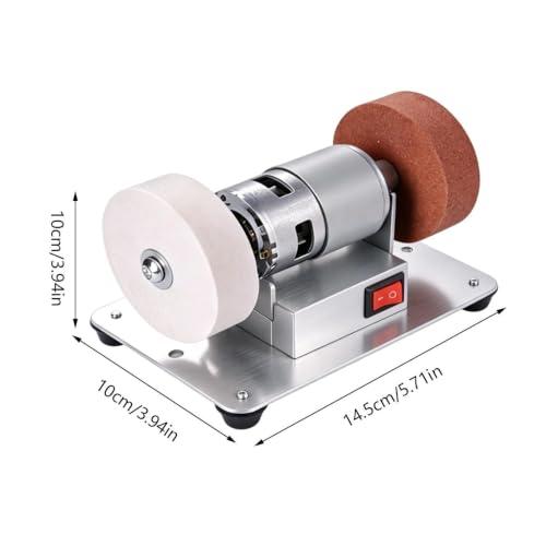 Amoladora de banco compacta de 6000 RPM para evitar vibraciones 3