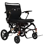 Pride Jazzy Carbon Ultra Lite Max HD Powerchair - Extra Wide Seat - Takes up to 28 Stone Users (Red)