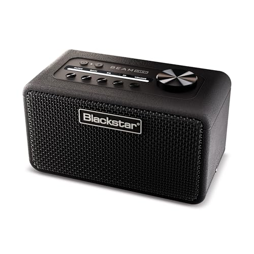 Image of Blackstar Beam Mini Compact Desktop Guitar Amp with Bluetooth, 12 Amp Models, 35+ Effects, NAM Compatibility, CabRig, Super Wide Stereo & 18+ Hour Battery Life