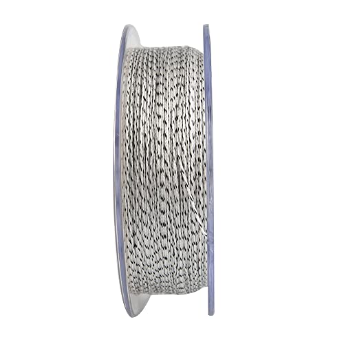Hercules Fly Line Backing (White & Black, 20Lb 100Yds) #TOP2
