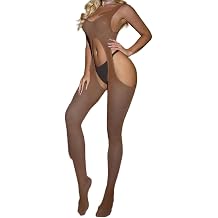 Fishnet Bodysuit For Women Plus Size Body Stocking Rave Outfits Exotic Dancer Wear Fishnet Lingerie