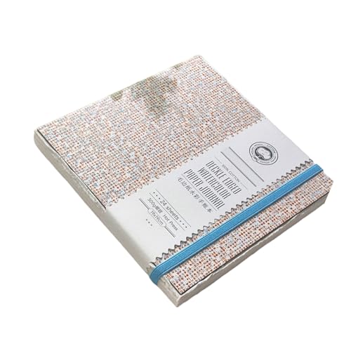 Journal de peinture professionnel à couverture rigide et papier aquarelle durable