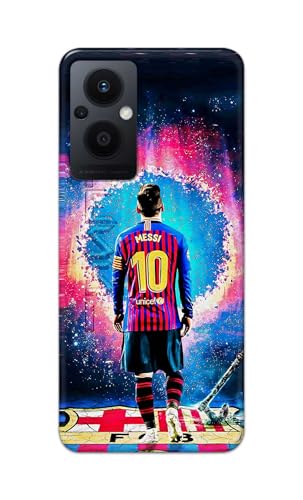 Image of Printed Hard Back Cover for Oppo F21s Pro 5G Back Cover (Famous Football Player -J1) -190724(EA)