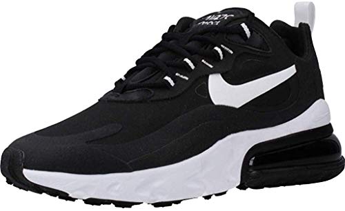 Nike Damen W Air Max 270 React Laufschuh, Multicolore Black White Black Black Black White, 38 EU