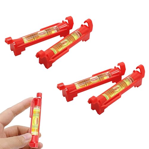 4 niveles de burbuja de hilo de 40 cm mini adecuado para mampostería fontaneros desagües y azulejos