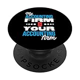 Wirtschaftsprüfungsgesellschaft Buchhalter Controller CPA Buchhalter Lustig PopSockets mit austauschbarem PopGrip