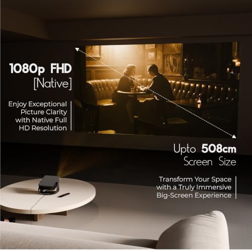 Zebronics Pixaplay 78 1080p Projector Black_78 - Image 3