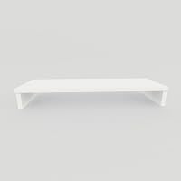 Henor Fa TV Állvány 110x35x15 cm Fehér 60 kg Terhelhetőség 7
