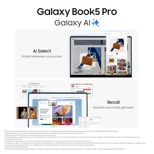 Samsung Galaxy Book5 Pro 14-Zoll Laptop