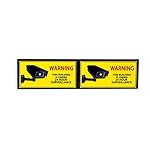 Mandala-Crafts-6-Dummy-Fake-Security-Dome-Cameras-with-Flashing-Red-LED-Light-CCTV-Alert-Warning-Sticker-Decal-Signs