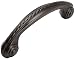 Cosmas® 4114ORB Oil Rubbed Bronze Rope / Scroll Cabinet Hardware Handle Pull - 3" Inch (76mm) Hole Centers - 10 Pack