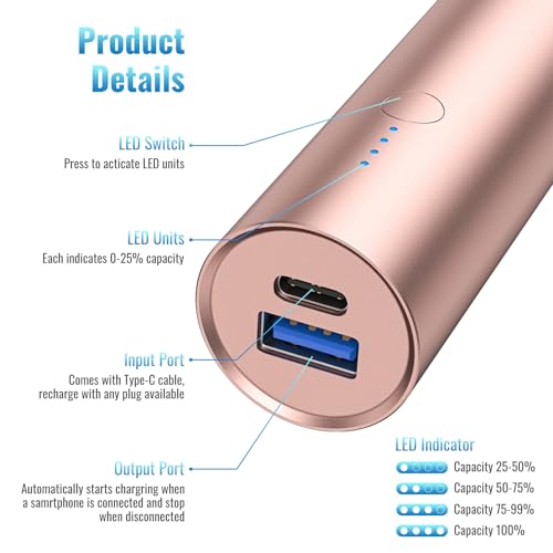 Powerbank 5000 mAh von Powerowl – Kompakter externer Akku
