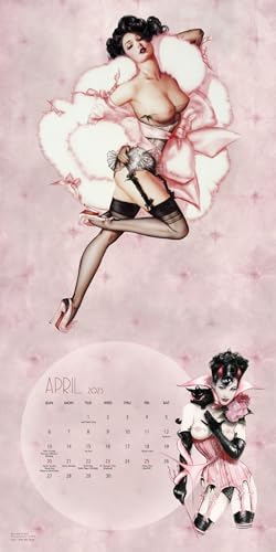 The Art of Olivia – 2025 Wall Calendar featuring Bettie Page