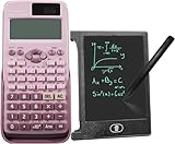 Calculatrice Fx-991EX : Dotée de 522 fonctions, la calculatrice scientifique FX-991EX peut effectuer un large éventail d'opérations mathématiques, allant des calculs arithmétiques de base aux calculs matriciels, en passant par les fonctions statistiques et les opérations vectorielles. Son système réactif produit des résultats rapides, ce qui en fait un excellent outil pour résoudre des problèmes complexes en un temps record.