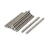 varilla roscada 12mm inoxidable Paso de rosca: 0,8 mm sourcing map Varilla Roscada Espárragos Barra De Tono Plateado M5 X 80mm Totalmente De Acero Inoxidable 304 20 Pcs