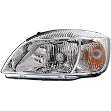 Go-Parts - Headlight Assembly for Kia Rio/RIO5 2006-2008, Left Driver, Halogen, Hatchback/Sedan, CAPA-Certified, Replacement 2007 2008