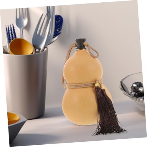Solución portátil: botellas con forma de calabaza OUNONA para acampar 7