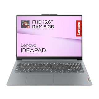 Lenovo IdeaPad Slim 3 Notebook 15.6'' FHD (1920x1080), AMD Ryzen 5 7520U, RAM 8GB, 512GB SSD, Windows 11 Home, WiFi 6 - Arctic Grey