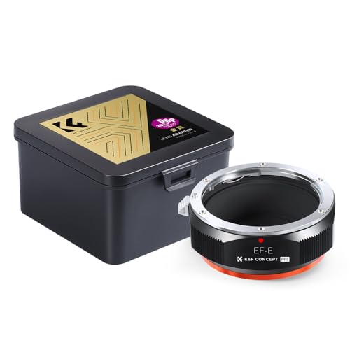 Amazon | K&F CONCEPT マウントアダプター EF→Eマウント Canon対応