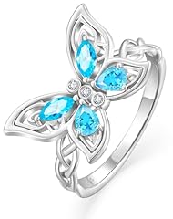 Celtic Butterfly_Aquamarine