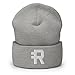 Hogue WS LLC Reserve Rights Cryptocurrency Logo Hat (Embroidered Cuffed Beanie) Heather Grey